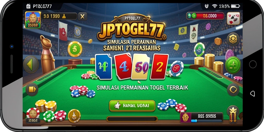 Tampilan gameplay JPTOGEL77 yang menarik dan interaktif.