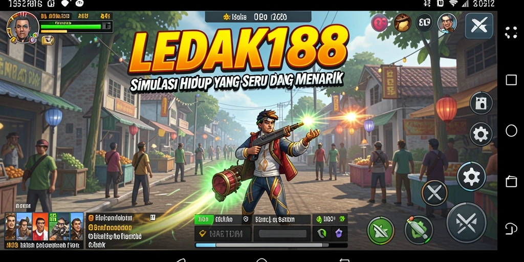 Tangkapan layar LEDAK188 menampilkan gameplay simulasi yang mendetail dan menarik.