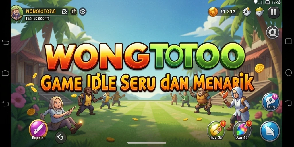 Tampilan gameplay utama WONGTOTO yang mengasyikkan dan penuh warna.